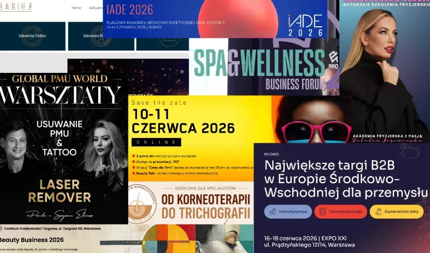 Wydarzenia branży beauty w Polsce czerwiec 2026 